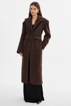 AALIYAH COAT - Dark Brown