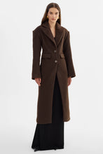 AALIYAH COAT - Dark Brown