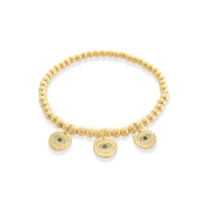 EYE BRACELET - Gold