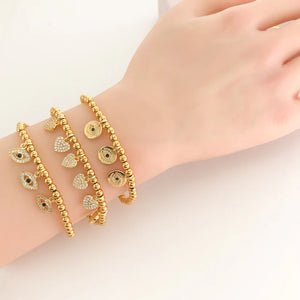 EYE BRACELET - Gold