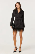 BREONNA BLAZER DRESS - Black