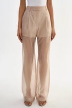 ALOMA SHEER PANT - Beige