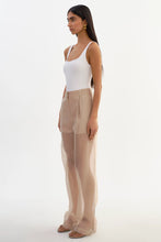 ALOMA SHEER PANT - Beige