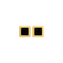 ARCHER EARRINGS - Gold/Black