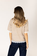 AVA SHORT SLEEVE SWEATER - Hemlock
