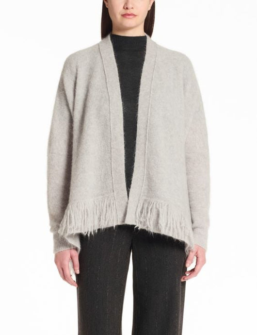 OPEN FRINGE CARI - Light Grey