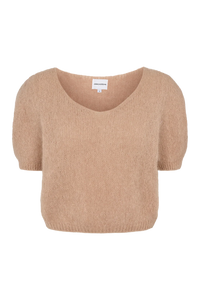 LOLADA PULOVER - Medium brown