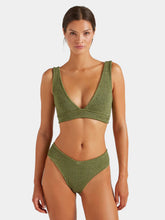 ANGEL BIKINI - Metallic Moss