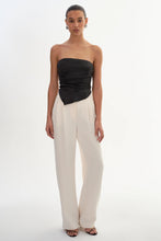 BAILA SCARF TOP - Black