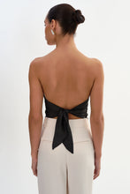 BAILA SCARF TOP - Black