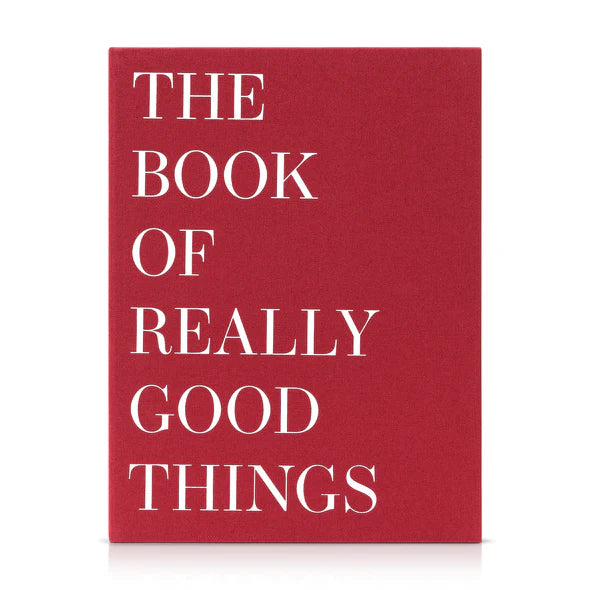 REALLY GOOD THINGS BOOK BOX - Red