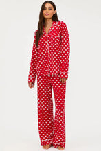 PEPPERMINT BOWS PJ SET