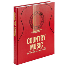 COUNTRY MUSIC BOOK - Red Leather