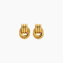 BABY KNOT EARRINGS - Gold