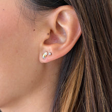 BEBE EARRINGS - Two Tone
