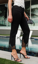 BELLATRIX LACE COMBO JEAN - Black