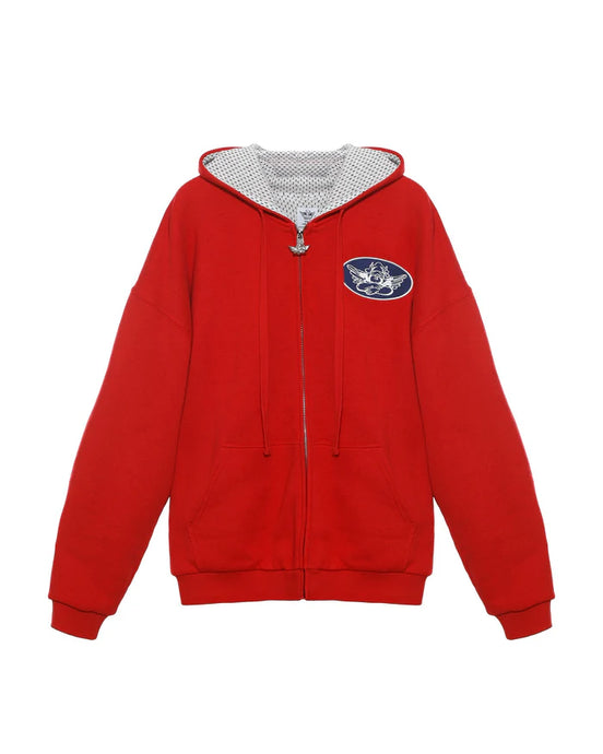 RED FLAGS HARLEY ZIP HOODIE