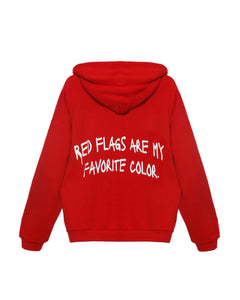 RED FLAGS HARLEY ZIP HOODIE