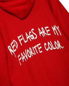 RED FLAGS HARLEY ZIP HOODIE