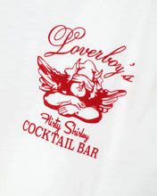 LOVERBOY FLIRTY SHIRLEY OYFRIEND TEE - White