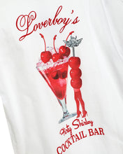 LOVERBOY FLIRTY SHIRLEY OYFRIEND TEE - White