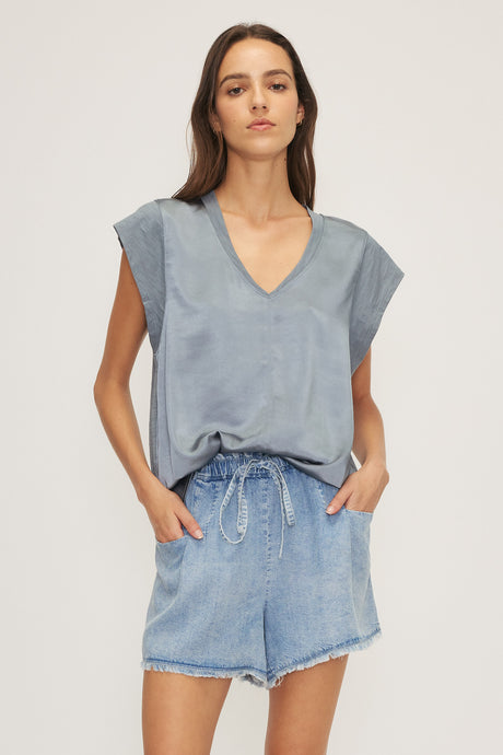 CAMERON TOP - Blue