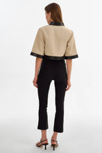 CAPRICE LINEN LEATHER JACKET