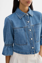 CAROLINA DENIM JACKET - Mid Blue