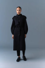 CEYLA WOOL COAT - Black