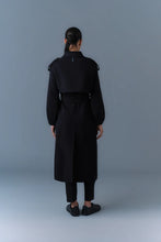 CEYLA WOOL COAT - Black