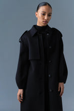 CEYLA WOOL COAT - Black