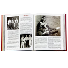 COUNTRY MUSIC BOOK - Red Leather