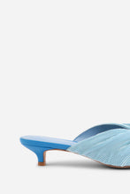 CURFEW KITTEN HEEL - Baby Blue