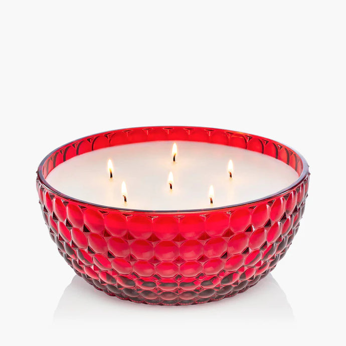 6 WICK BOWL CANDLE - Cherry Gloss