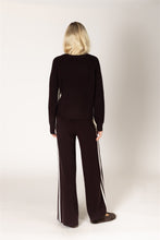 PICO STRIPE PANT - Espresso