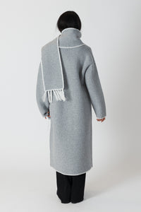 DELANEY LONG COAT - Grey