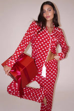 PEPPERMINT BOWS PJ SET