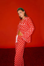 PEPPERMINT BOWS PJ SET