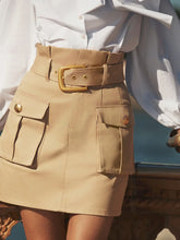 MAELIS MINI SKIRT - Macadamia