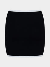DEVYN SWIMSKIRT - Black/White