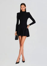 SYDONIE DRESS - Metallic Black