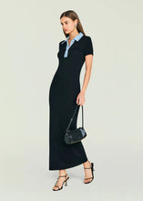 REYE KNIT MAXI DRESS - Black