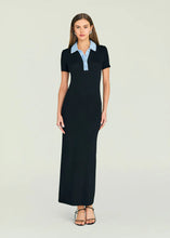REYE KNIT MAXI DRESS - Black