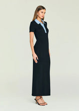 REYE KNIT MAXI DRESS - Black