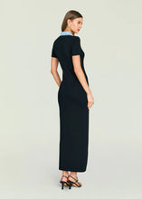 REYE KNIT MAXI DRESS - Black