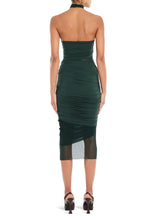 ESMEE MIDI DRESS - Evergreen