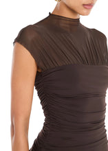 PAOLA MINI DRESS - Ash Brown