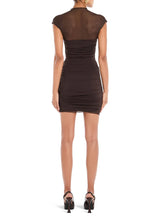 PAOLA MINI DRESS - Ash Brown