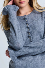 THE ALLURE HENLEY - Heather Grey