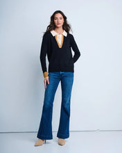 DOUBLE DOWN SWEATER - Black